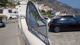 Walk through Priano Italy Amalfi Coast [upl. by Berne969]