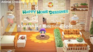 A Stylish but Functional Spot for Gloria Animal Crossing New Horizons Happy Home Paradise [upl. by Ahgem]