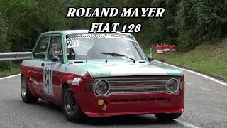 SALITA PEDAVENA  CROCE DAUNE 2024  ROLAND MAYER  FIAT 128  BY BELLUNOVIDEO [upl. by Nylirad]