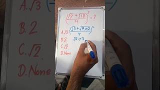 Solve this problem maths shorts [upl. by Yltnerb]