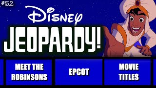 Disney Jeopardy Trivia • Test Your Knowledge • 2324 [upl. by Goeselt]