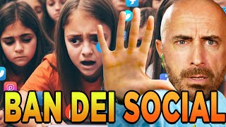 SOCIAL BLOCCATI per gli UNDER 16 una CAATA 🛑 [upl. by Hannala]