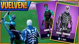 LAS SKINS DE HALLOWEEN VOLVERÁN a FORTNITE Battle Royale [upl. by Aramat]