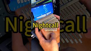 Nightcall kalimba Jooleerkalimba thumbpiano Jooleermusic kalimbacover [upl. by Wandie]