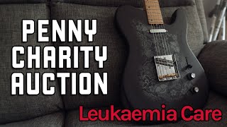 This Guitar Supports Leukaemia Care  Richards TStyle Demo [upl. by Mixam486]