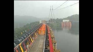 PM Narendra Modi inaugurates Sardar Sarovar dam in Gujarats Kevadia [upl. by Odnomor]