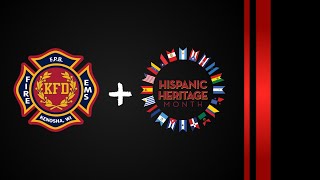 Kenosha Fire Department Celebrates Hispanic Heritage Month [upl. by Sarchet]