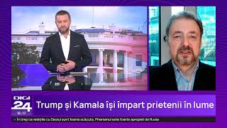 Pîrvulescu În România se mizează pe victoria lui Trump Nu avem mesaj apropiat de cel democrat [upl. by Irac]