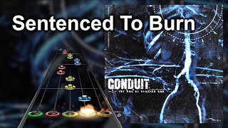 Conduit  Sentenced To Burn  Guitar Chart Preview [upl. by Fillander]