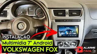 Instalação Multimídia no Volkswagen Fox 2014 ✅ Android 7” [upl. by Hanus858]