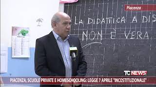 Piacenza scuole private e homeschooling legge 7 aprile quotincostituzionalequot [upl. by Alguire]