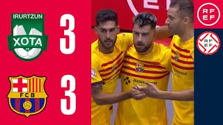 Resumen PrimeraDivisiónFS  CA Osasuna Magna 33 Barça [upl. by Reld]