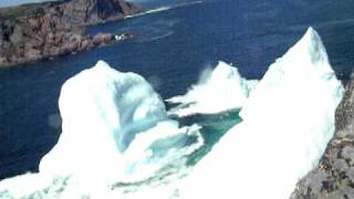 Foundering Iceberg in Twillingate Newfoundland [upl. by Reiko]