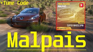 Malpais Trail Blazer Peugeot A800  Tune Code  Forza Horizon 5 [upl. by Nedrah]