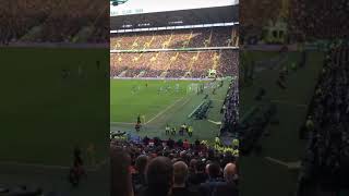 Rangers Fans celebrating Nikola Katic goal vs Celtic from the stands [upl. by Jade515]