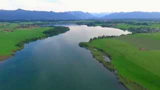 Riegsee bei Murnau August 2015 Phantom 3 [upl. by Aihset]