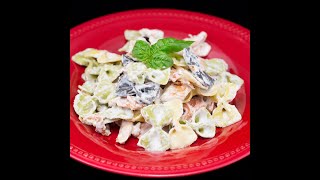 White Sauce Turkey Farfalle [upl. by Ahsimak]