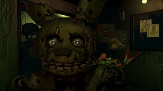 SPRINGTRAP IS BACK SCARIER THEN EVER FNAF 3 Revisited [upl. by Emmye]