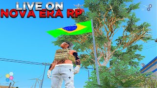 LIVE FIVEM  JOGANDO NO NOVA ERA RJ FARMANDO  BAQUES BROTA AI [upl. by Alasteir]