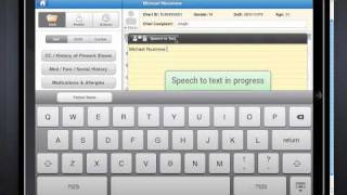 New Note Tools Step One  Free iPad EMR  drchrono [upl. by Dragon]