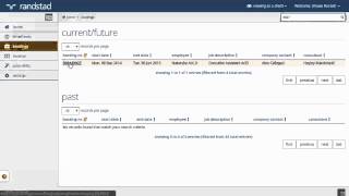 my randstad client module 4  bookings v10 [upl. by Morse]