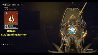 Warframe Ostron RufStanding farmen bis zum Shop [upl. by Zakaria]