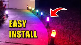 How to INSTALL Pathway Lights [upl. by Reina]