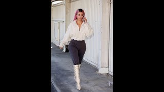 kim kardashians New Street Style  2018 [upl. by Rehctaht68]