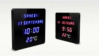 Horloge calendrier digitale leds [upl. by Eduj647]