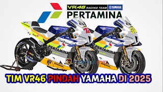 HOT 🔥 PERTAMINA VR46 YAMAHA MotoGP 2025❗ [upl. by Sudnac]