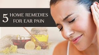 5 home remedies for ear pain  Onlymyhealthcom [upl. by Nogas]