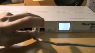 Mikrotik CRS Cloud router switch [upl. by Annahsirhc]