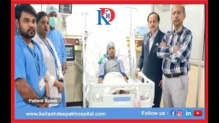 Successful Open Heart Surgery Saved 55Year Old’s Life  Kailash Deepak Hospital [upl. by Odnamla253]