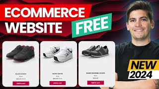 How To Make A FREE eCommerce Website With WordPress 2024 🛒 [upl. by Stanton]