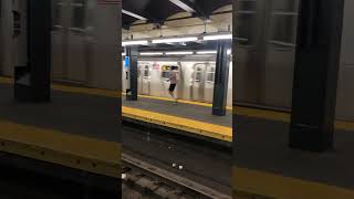 MTA G train At Bedford Nostrand Avenue [upl. by Kentiga897]