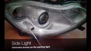 How to Replace a Smart Car SIDE LIGHT [upl. by Ardene]