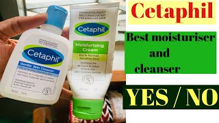 Cetaphil moisturiser and cleanser review ✨best moisturiser for all skin type  Rajnimasti [upl. by Vallery983]