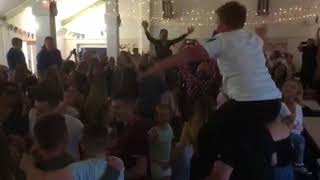 Vatersay Boys Ceilidh in Vatersay Hall July 2018 [upl. by Shannan]