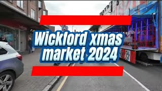 Wickford high street Christmas Market 4k [upl. by Normi]