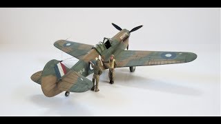 Monogram ProModeler 148 Curtiss P40E Warhawk quotFull Build  Final Revealquot 5318 [upl. by Graff]