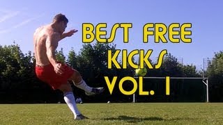 Best Free Kicks Montage  Vol 1  Beckham Curves Power Shots [upl. by Lleznol58]