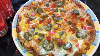 Instant cheesy garlic bread pizza Easy bread pizza RecipeNew trending Recipe [upl. by Alroi]