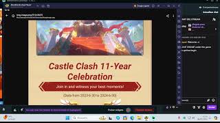 Castle Clash with music playing the update 872024 [upl. by Cirala]