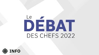 Élections Québec 2022  le débat des chefs LSQ [upl. by Buerger]