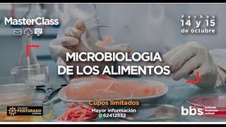 MASTERCLASS MICROBIOLOGÍA DE LOS ALIMENTOS  D1 [upl. by Higginson]