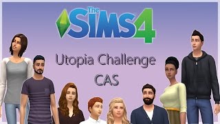 Utopia Challenge CAS  The Sims 4 [upl. by Ayerdna663]