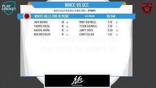 White Hills 3rd XI Mens v Strathfieldsaye 3rd XI [upl. by Mascia662]