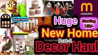 Meesho Home Decor Haul 2024  Is it worth it 💥Latest Collection meeshodecor homedecorfinds [upl. by Namas]