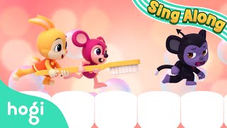 Brush Your Teeth  Sing Along with Pinkfong amp Hogi  Healthy Habits  Hogi Kids Songs [upl. by Brackett]