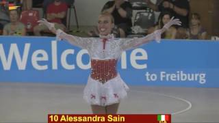 Alessandra Sain Freiburg 2016 Style dance [upl. by Ahsikan]